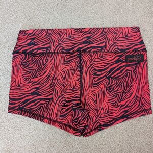 Large Zebra Print Peachy Athletic